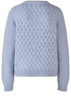 Kentucky Blue Cable Knit Jumper
