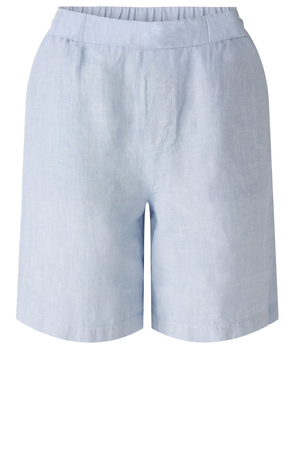 Kentucky Blue Linen Bermuda Shorts