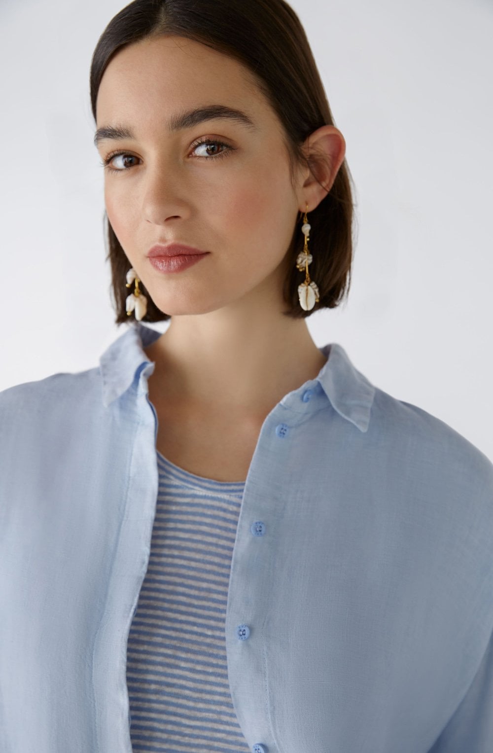 Kentucky Blue Linen Shirt