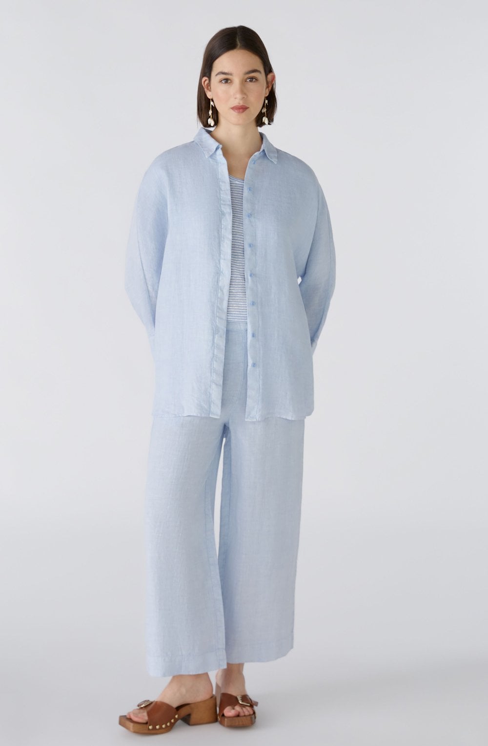 Kentucky Blue Linen Shirt
