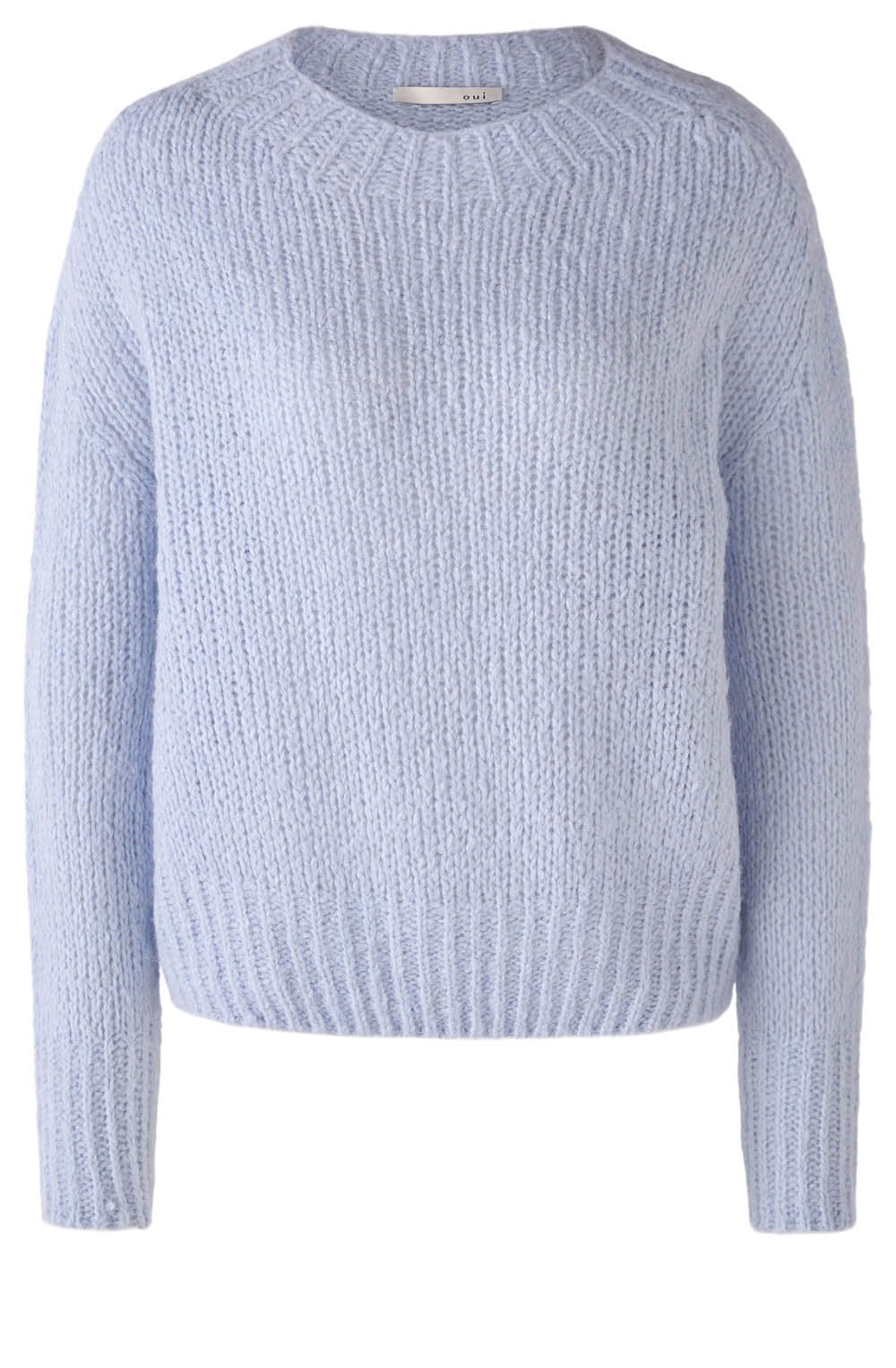 Kentucky Blue Soft Chunky Knit Jumper