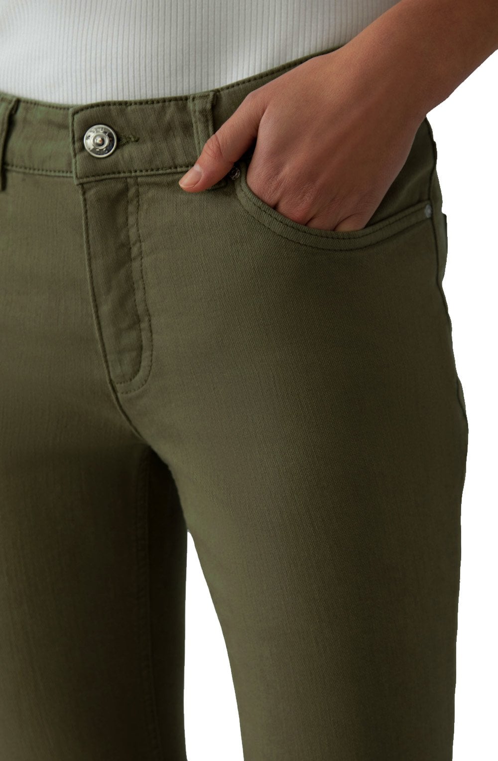 Khaki Baxtor Jeggings