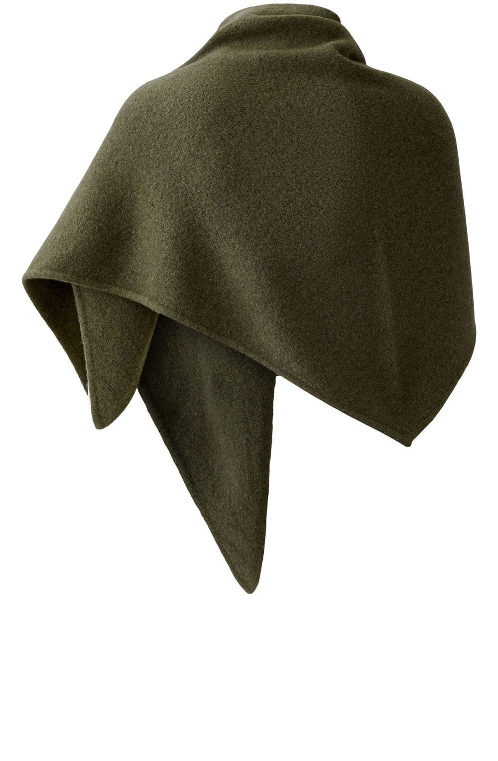 Khaki Fine Knit Shawl
