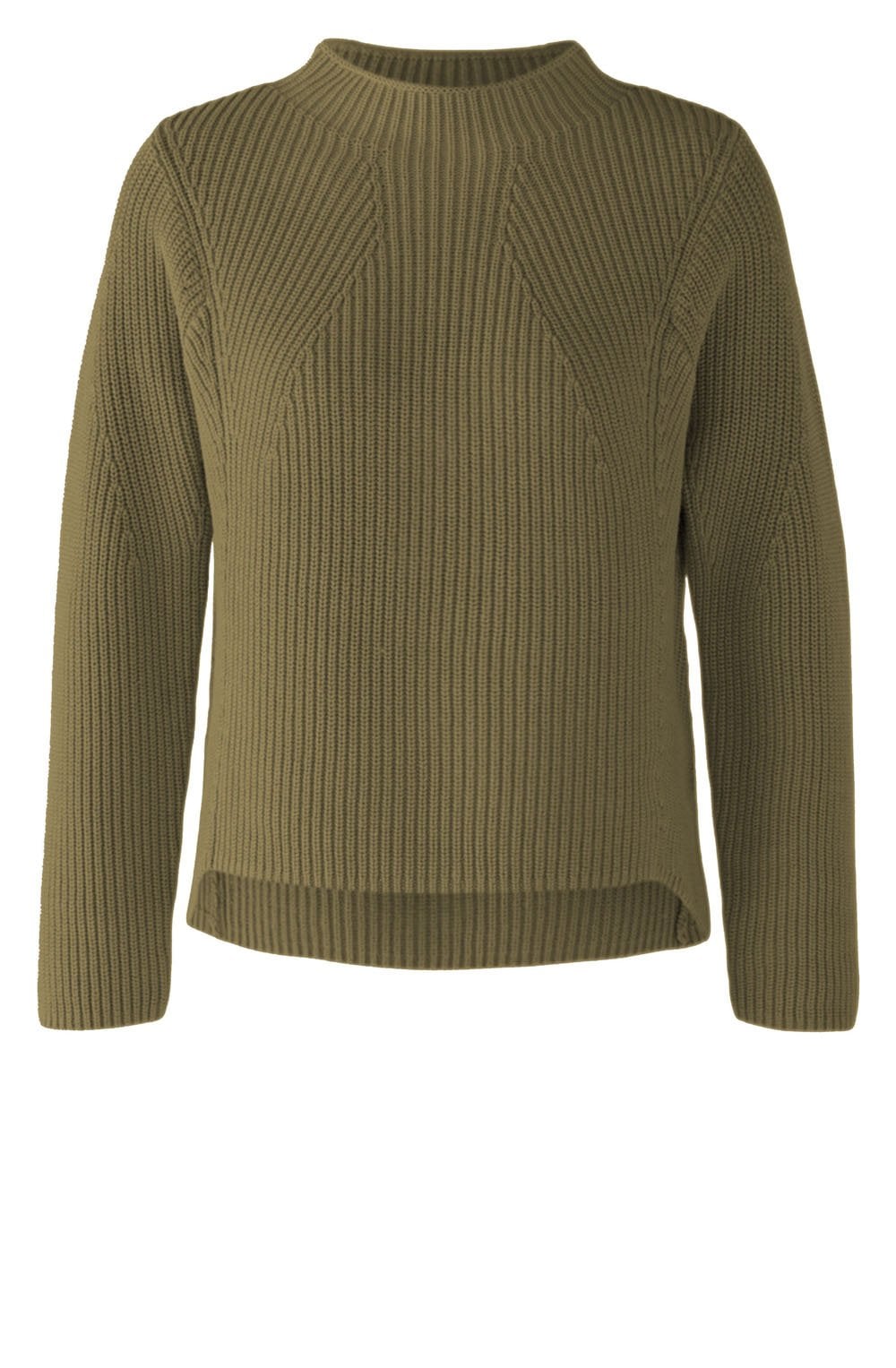 Khaki Ribbed Knit Jumper
