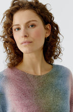 Khaki Rose Red Tie Dye Jumper