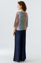 Khaki Rose Red Tie Dye Jumper