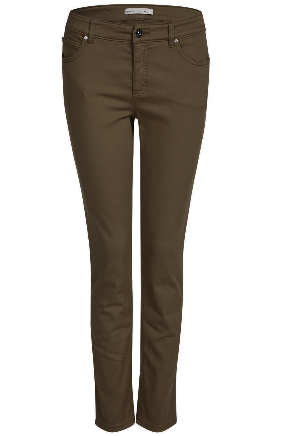 Khaki Slim Fit Jeggings