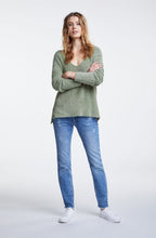 Khaki Textured Knit Sweater