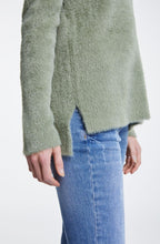 Khaki Textured Knit Sweater