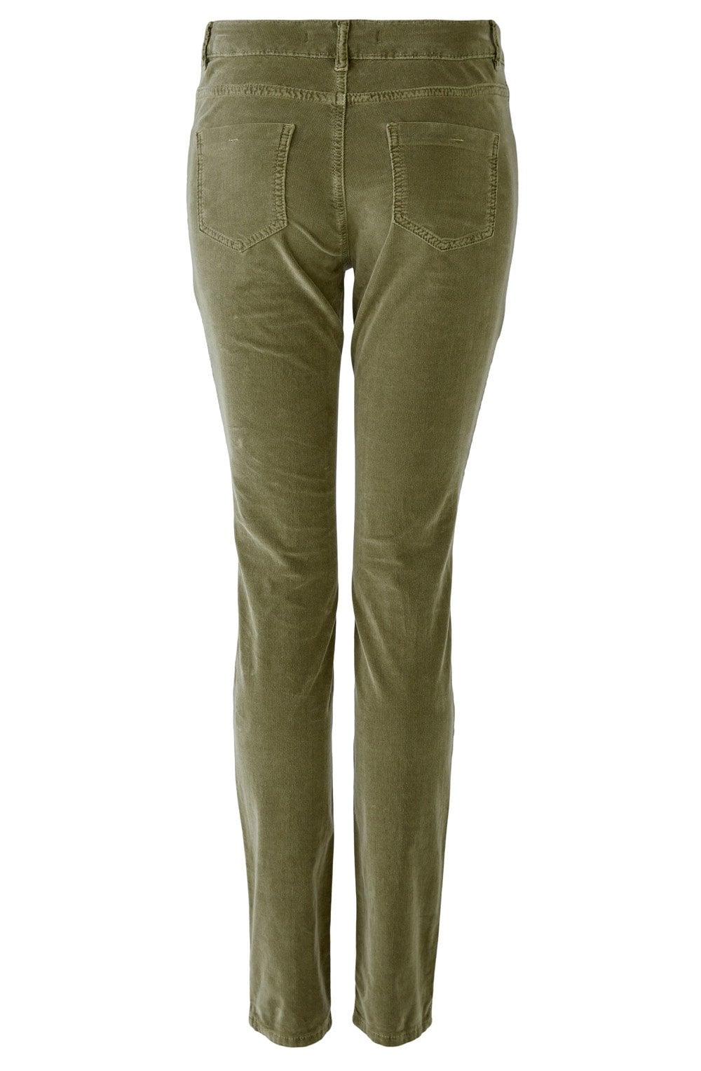 Khaki Velvet Baxtor Jeggings