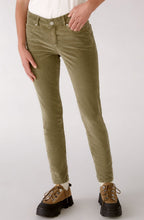 Khaki Velvet Baxtor Jeggings