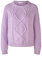 Lavendula Cable Knit Jumper
