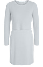 Layered Effect Knit Dress