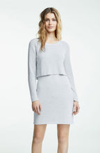 Layered Effect Knit Dress