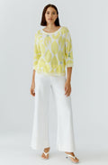 Lemon Light Knot Jumper