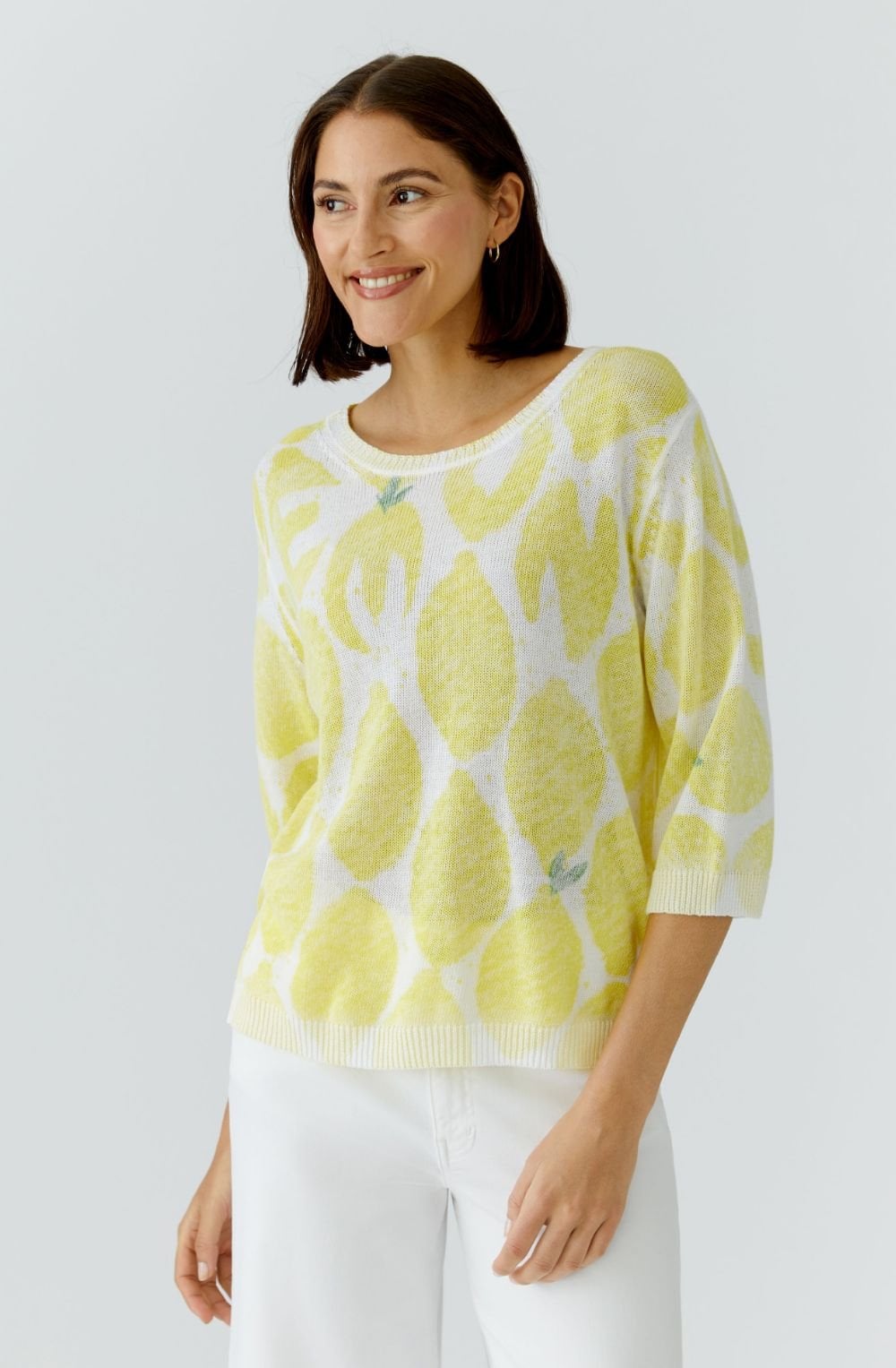 Lemon Light Knot Jumper