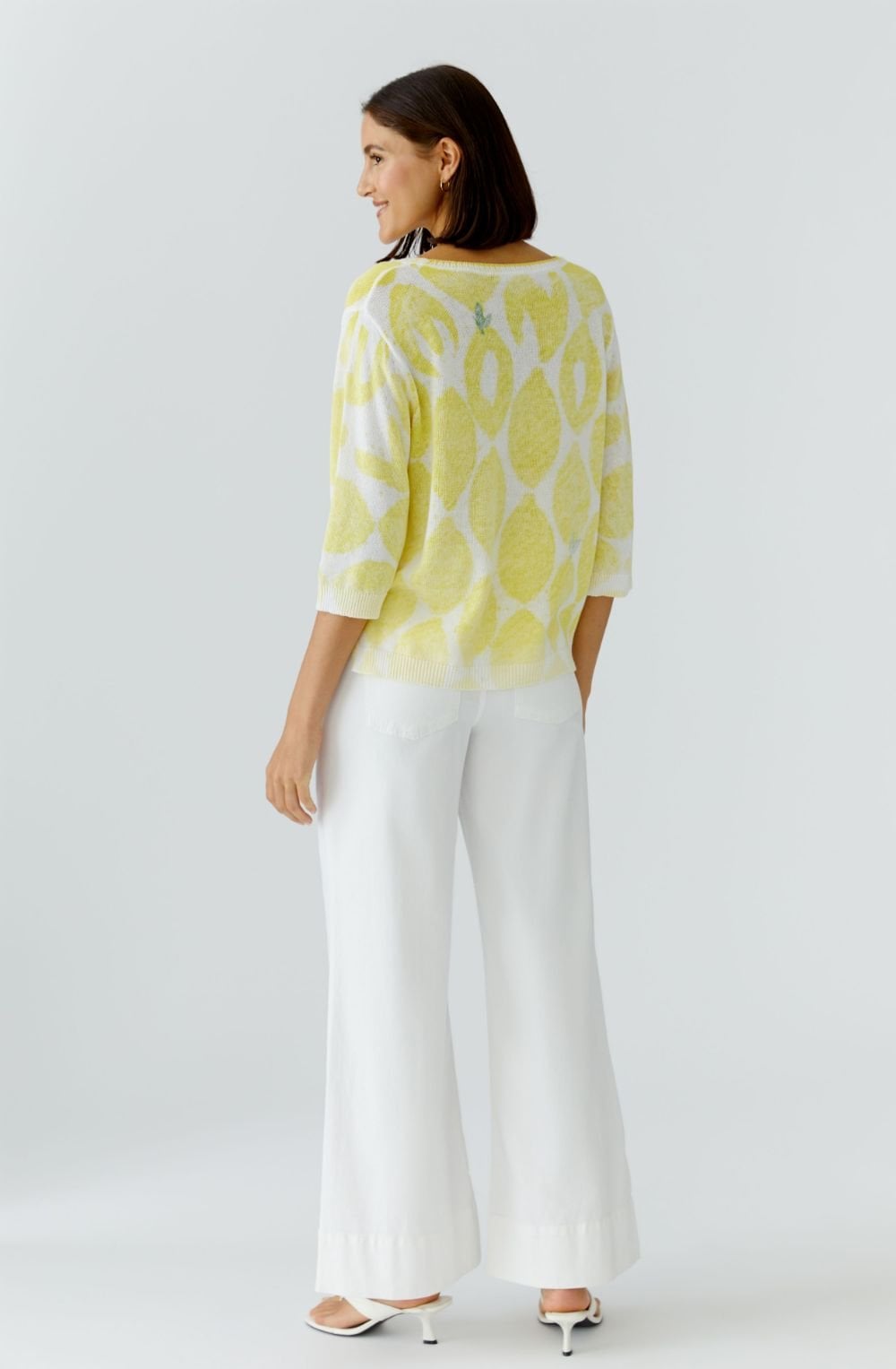 Lemon Light Knot Jumper