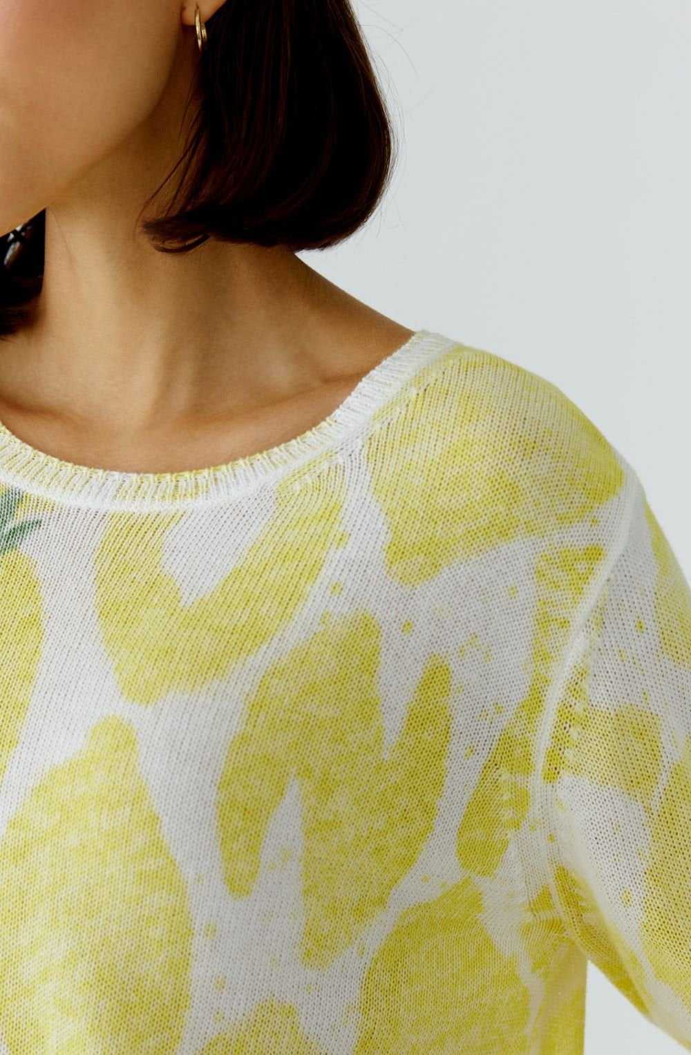 Lemon Light Knot Jumper
