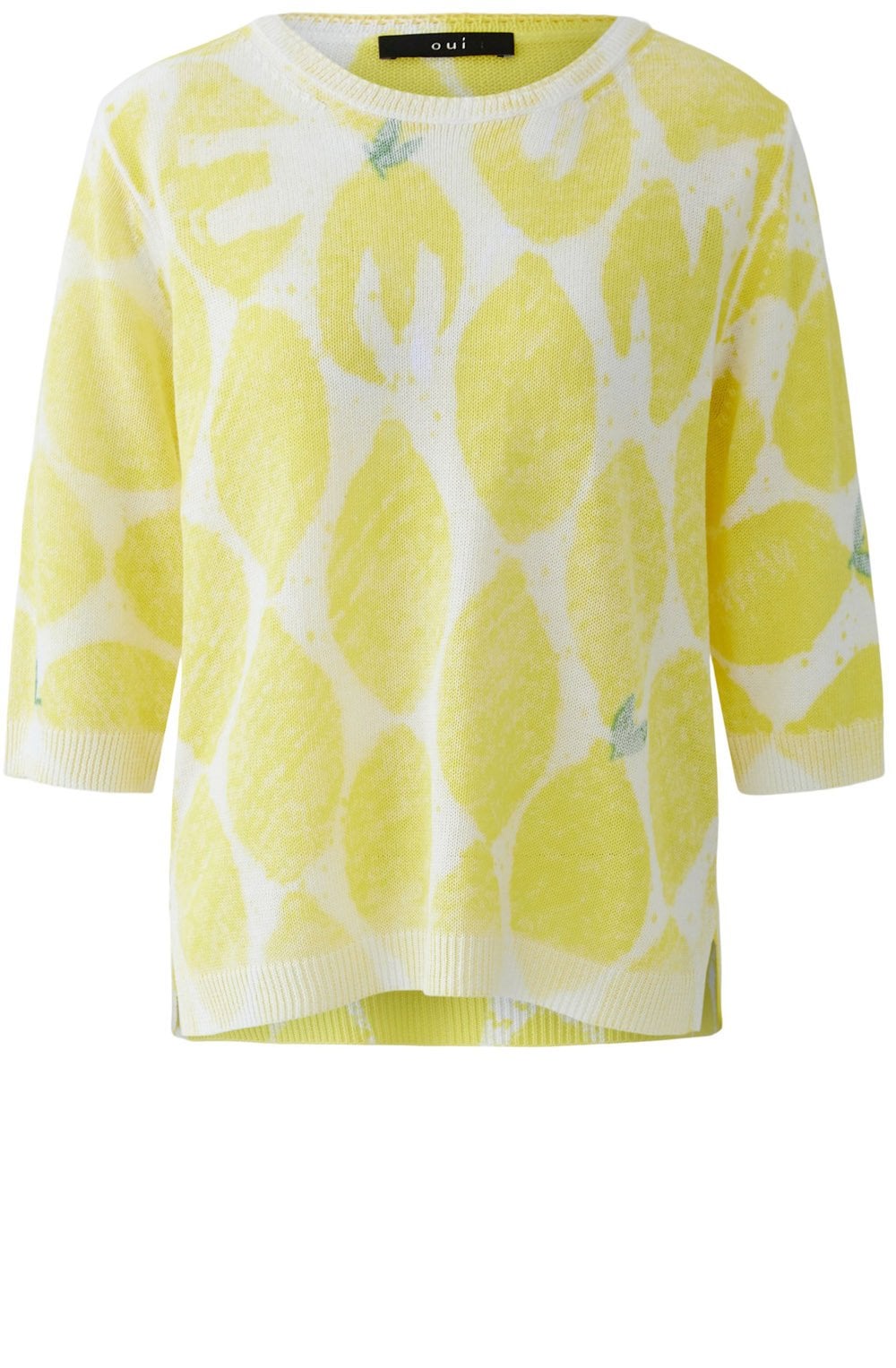 Lemon Light Knot Jumper