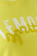 Lemon Motif T Shirt