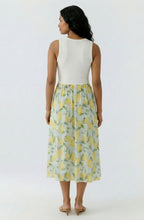 Lemon Skirt Jersey Midi Dress