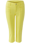 Lemon Zest Capri Jeans