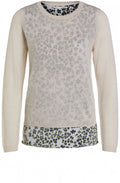 Leopard & Beige Layered Top