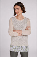 Leopard & Beige Layered Top