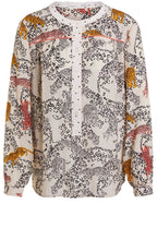 Leopard Design Blouse