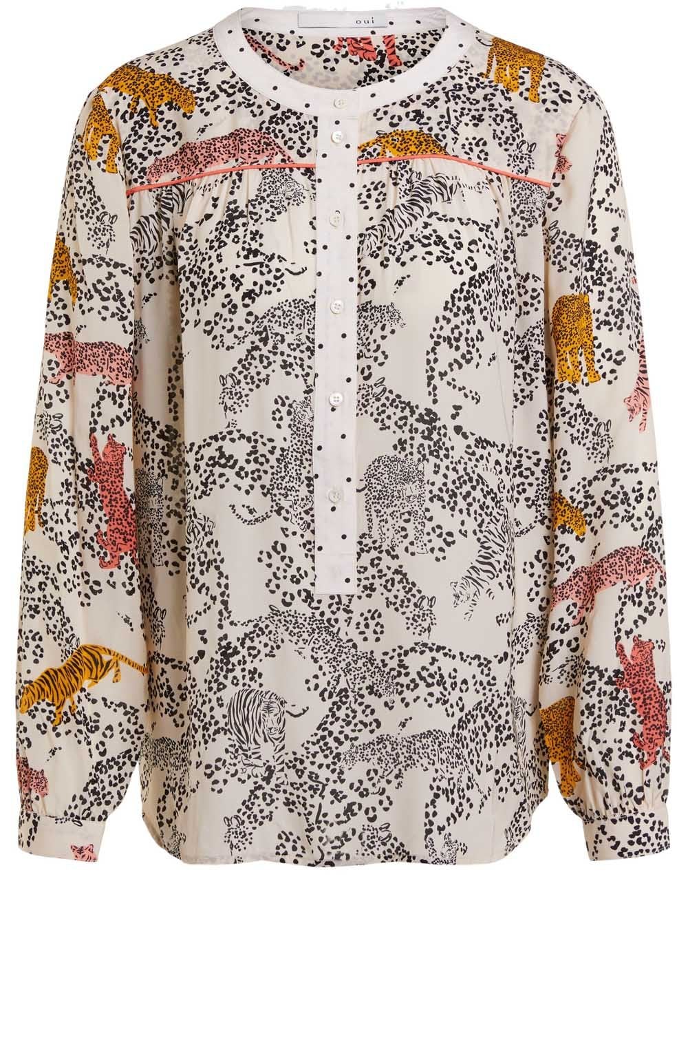 Leopard Design Blouse
