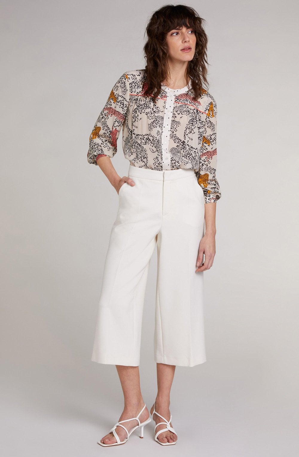 Leopard Design Blouse