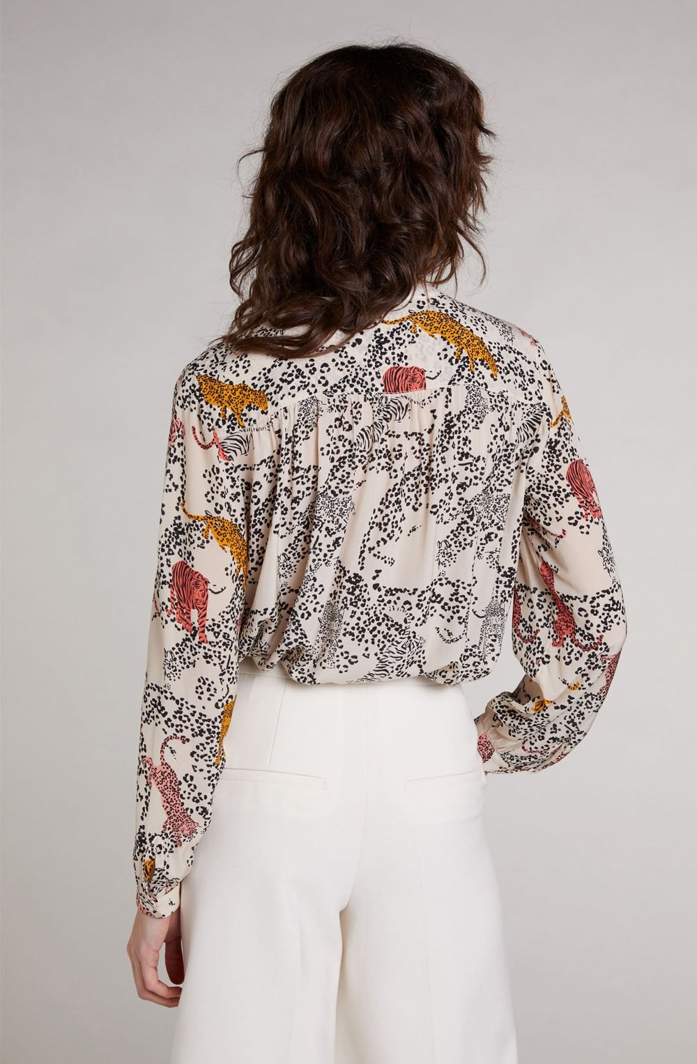 Leopard Design Blouse