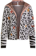 Leopard Design Cardigan