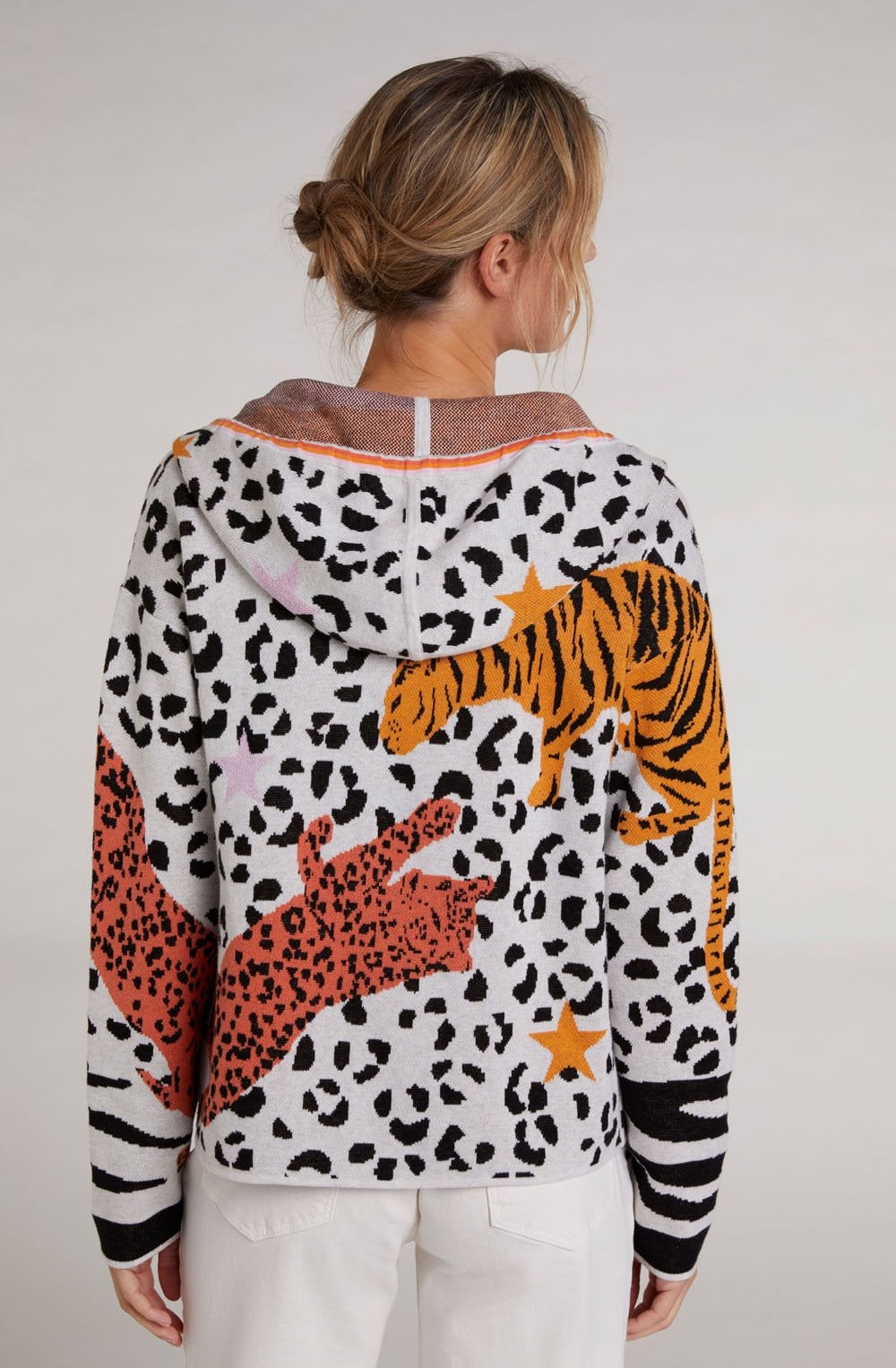 Leopard Design Cardigan