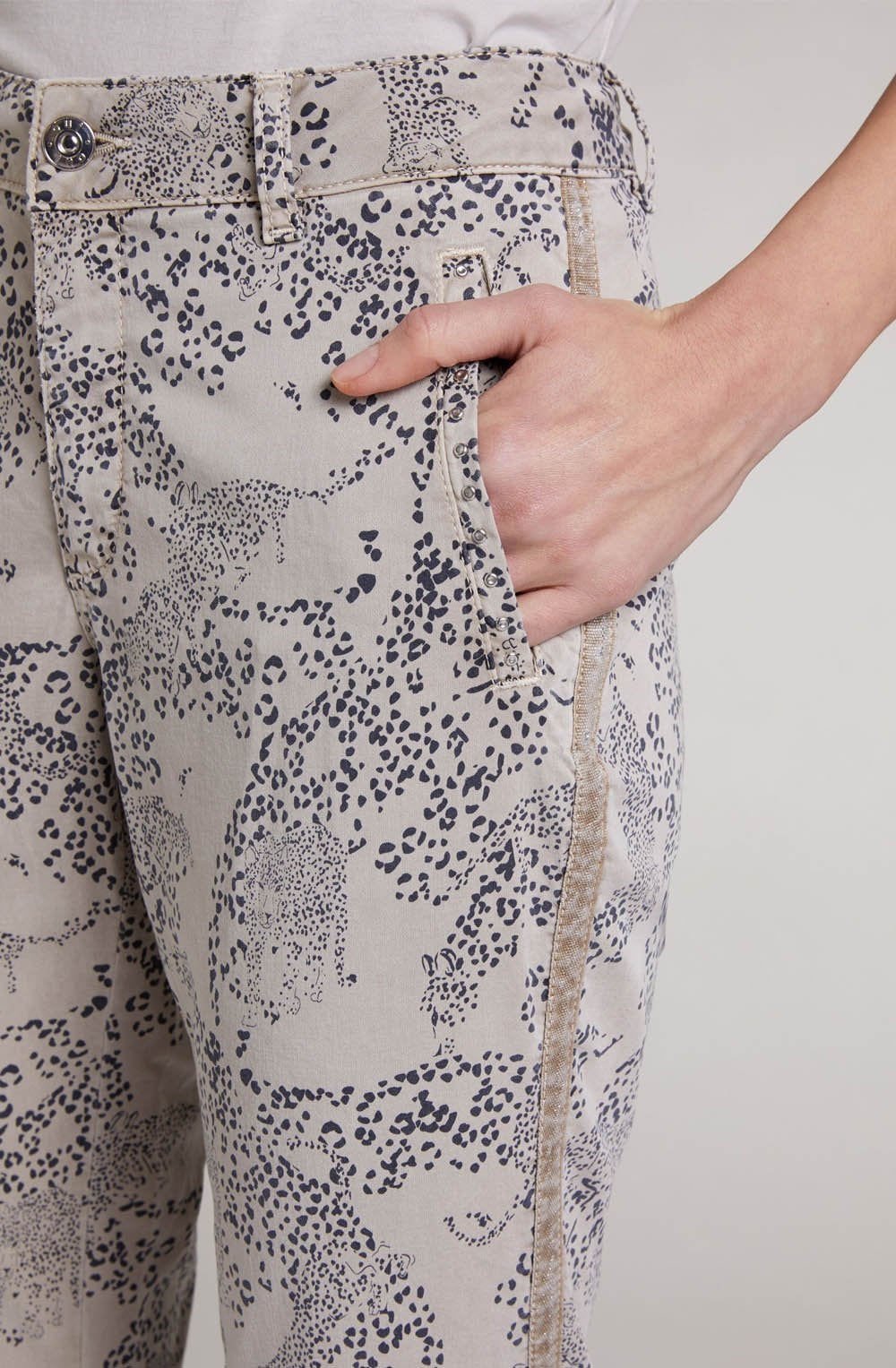 Leopard Design Trousers