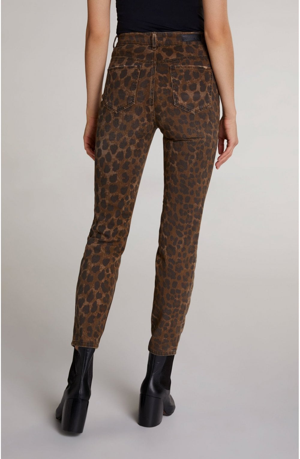 Leopard Print Baxtor Jeggings