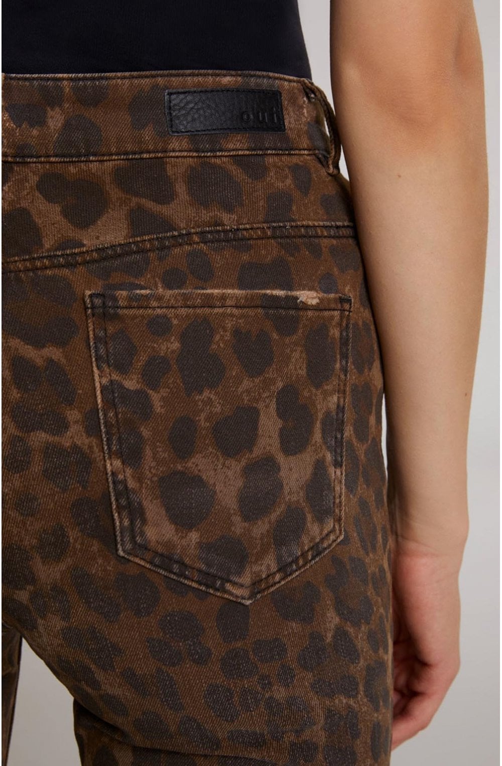 Leopard Print Baxtor Jeggings