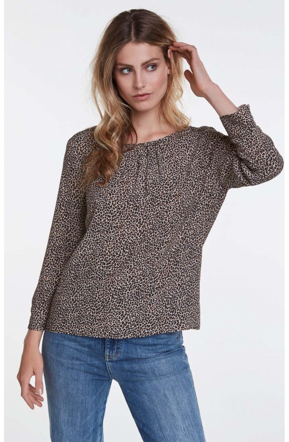 Leopard Print Blouse