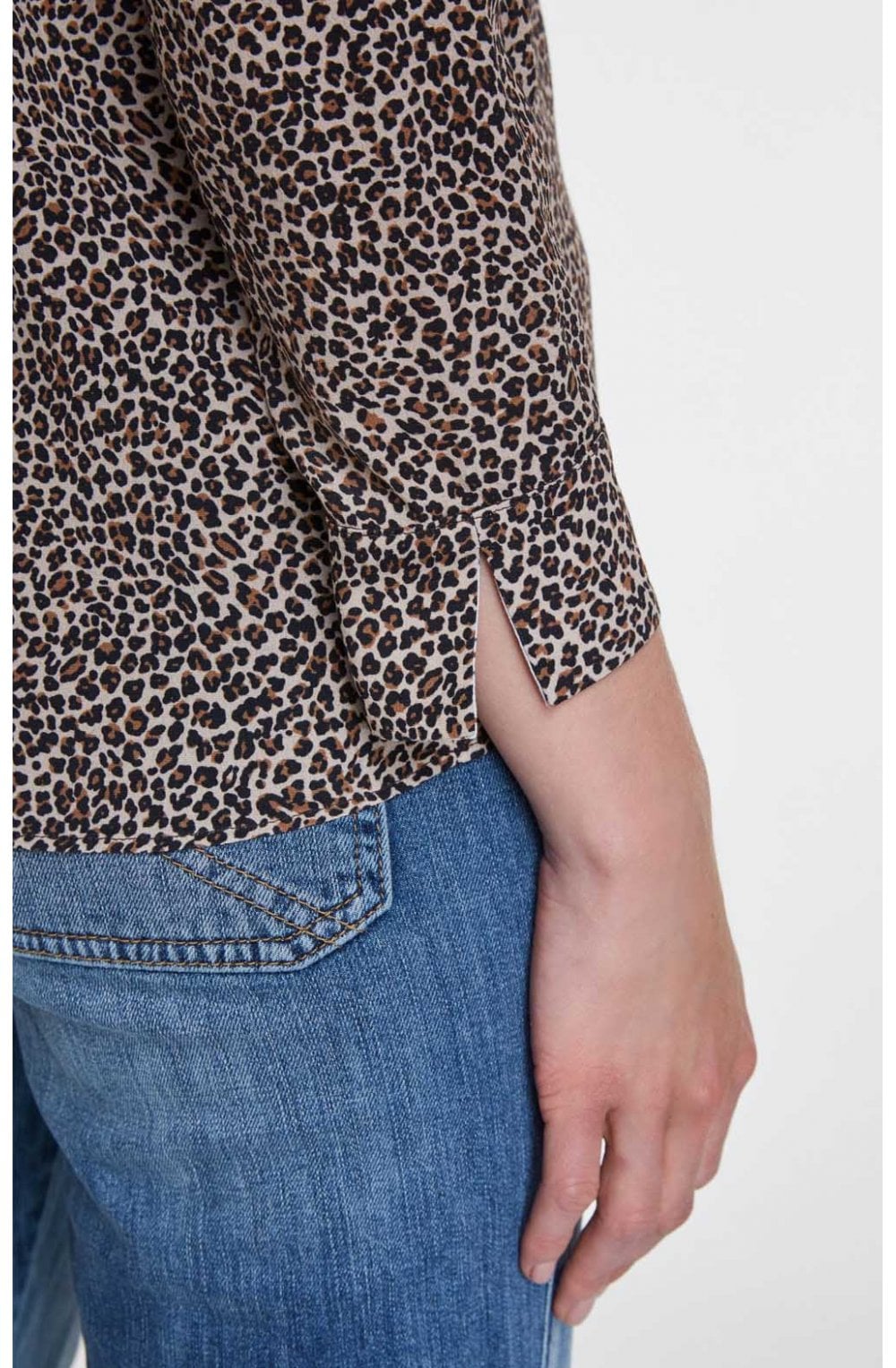 Leopard Print Blouse
