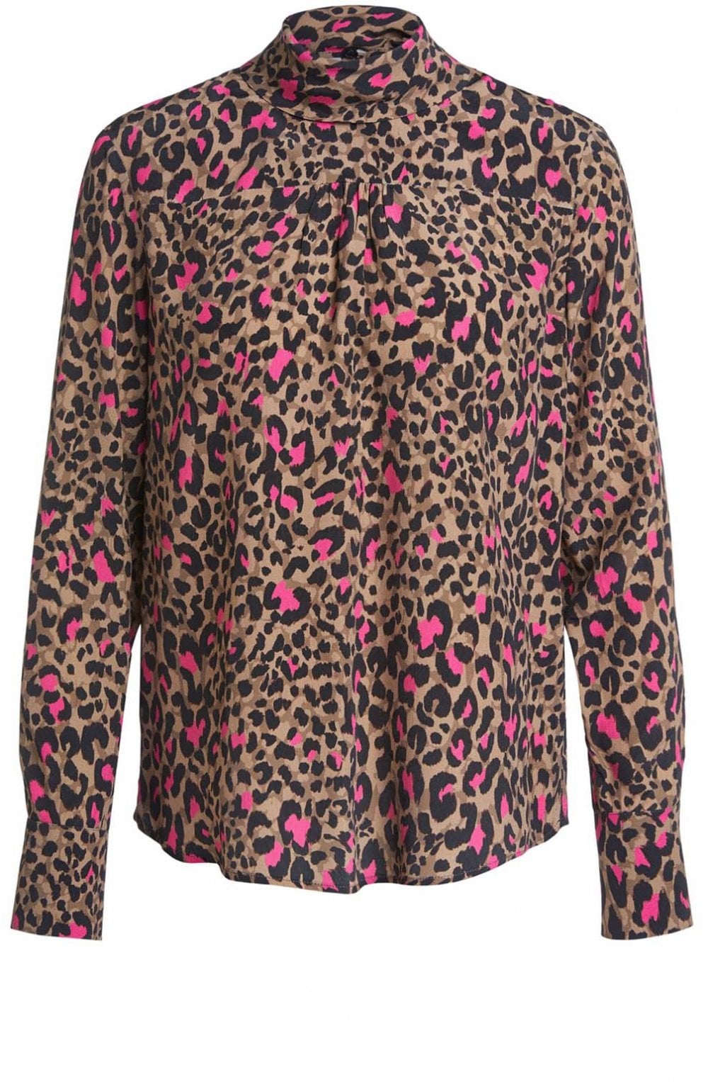 Leopard Print Blouse
