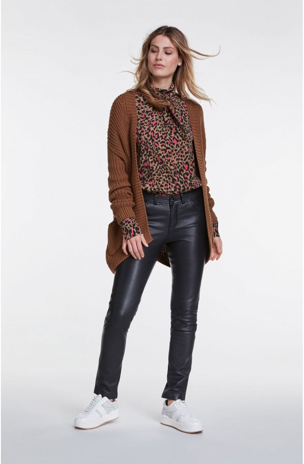 Leopard Print Blouse