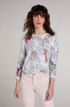 Leopard Print Fine Knit Jumper