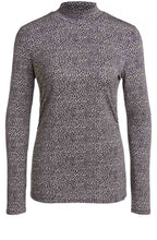 Leopard Print Jersey Top