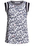 Leopard Print Sleeveless Top