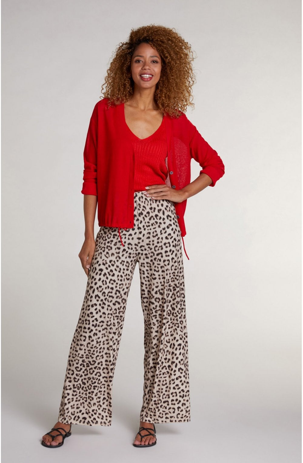Leopard Print Trousers