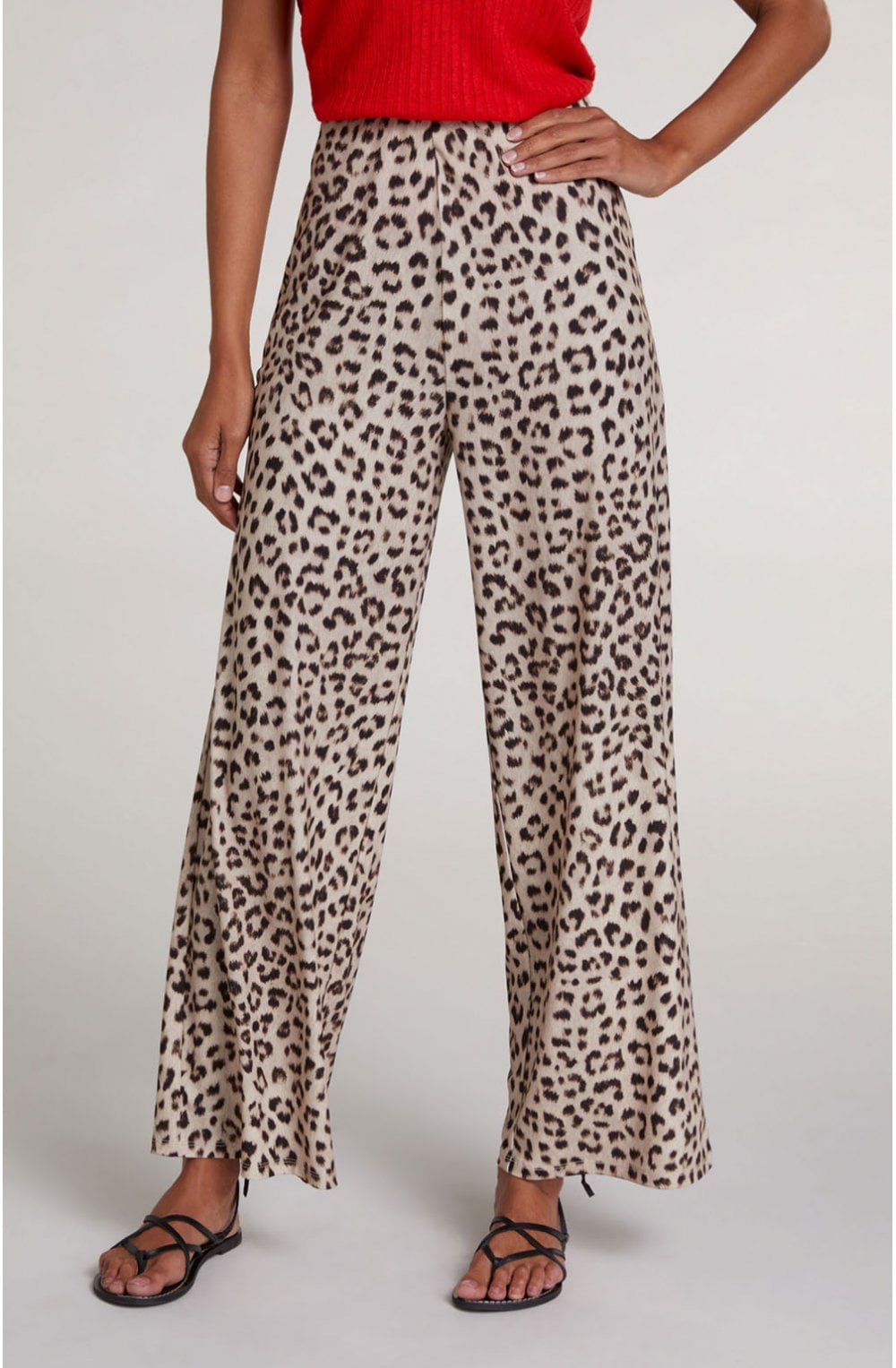 Leopard Print Trousers