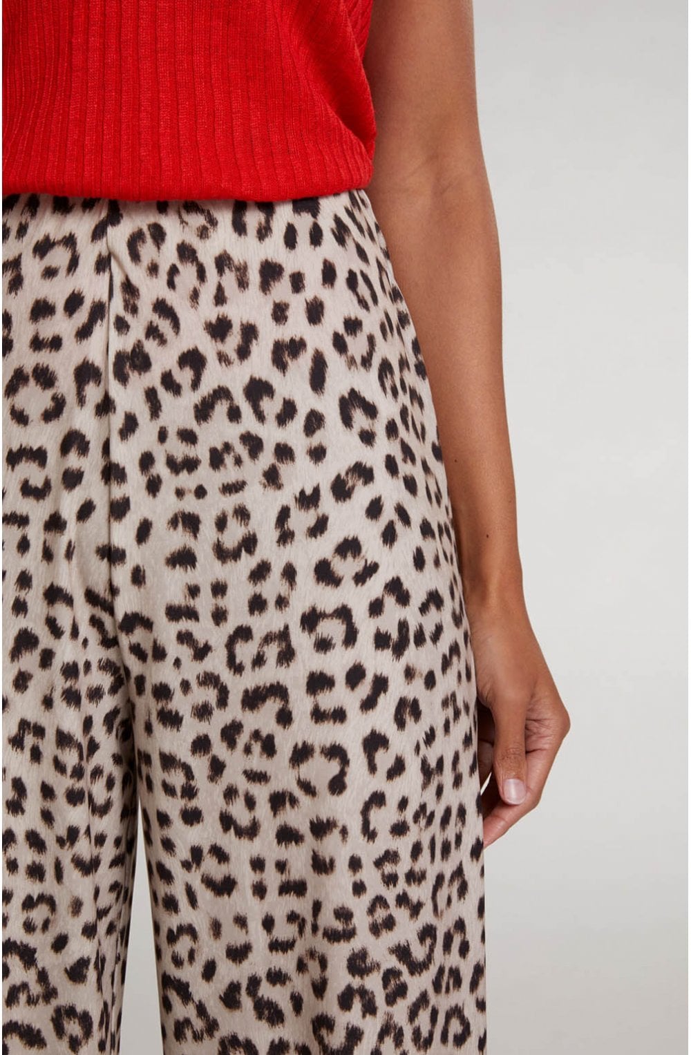 Leopard Print Trousers
