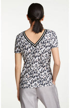 Leopard Print V Back Top