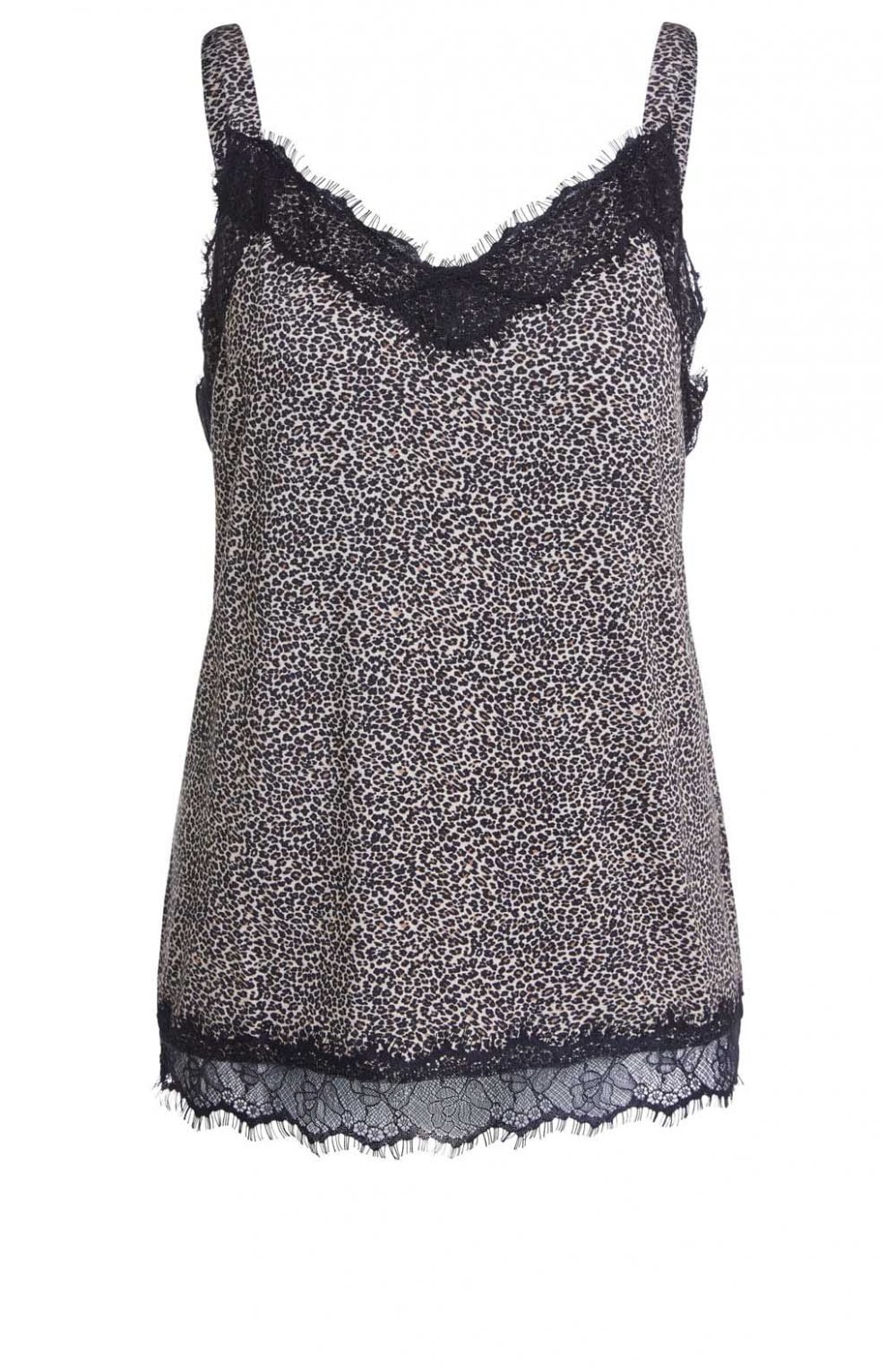 Leopard Print Vest Top