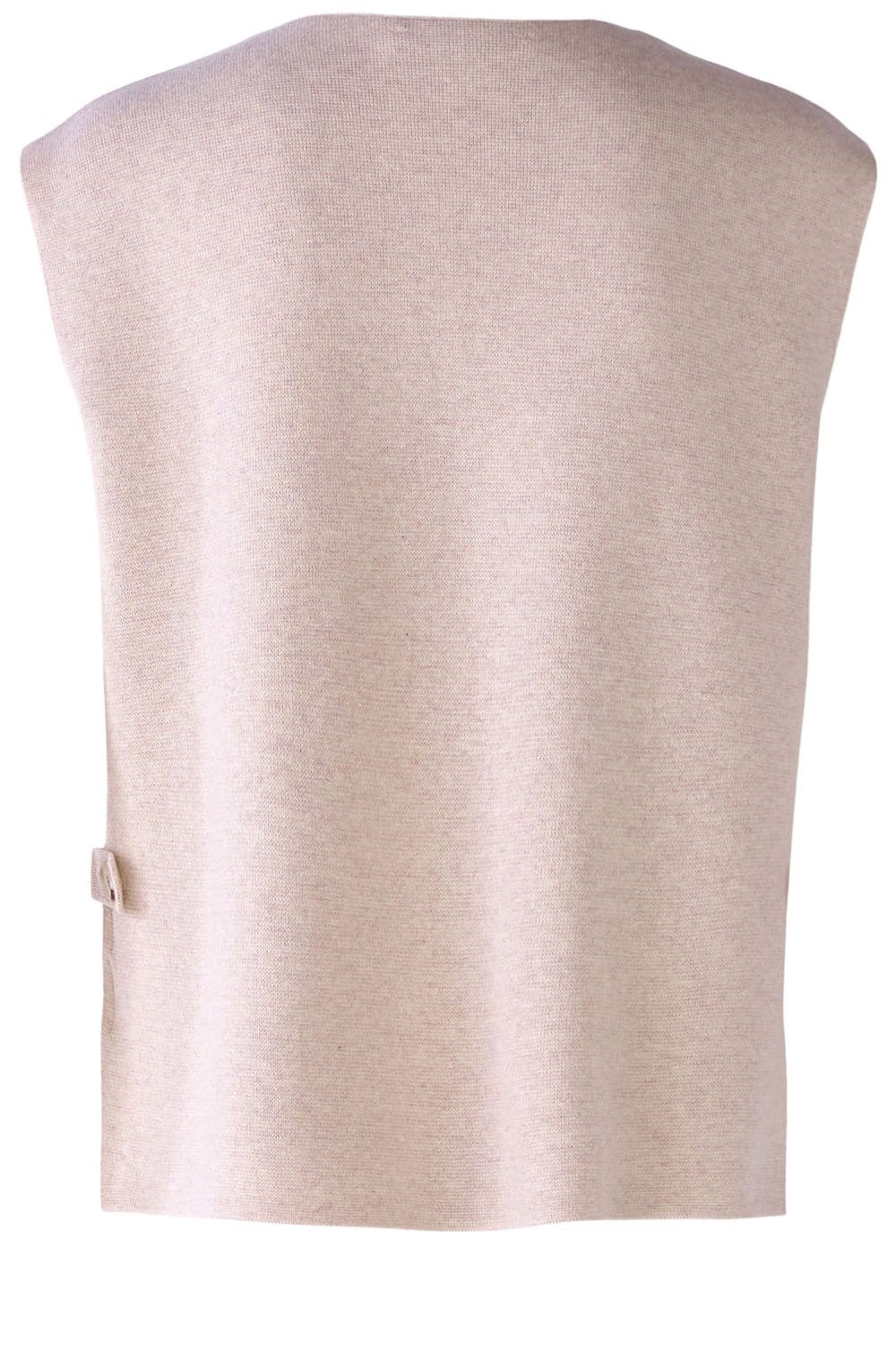 Light Beige Button Detail Slip Over